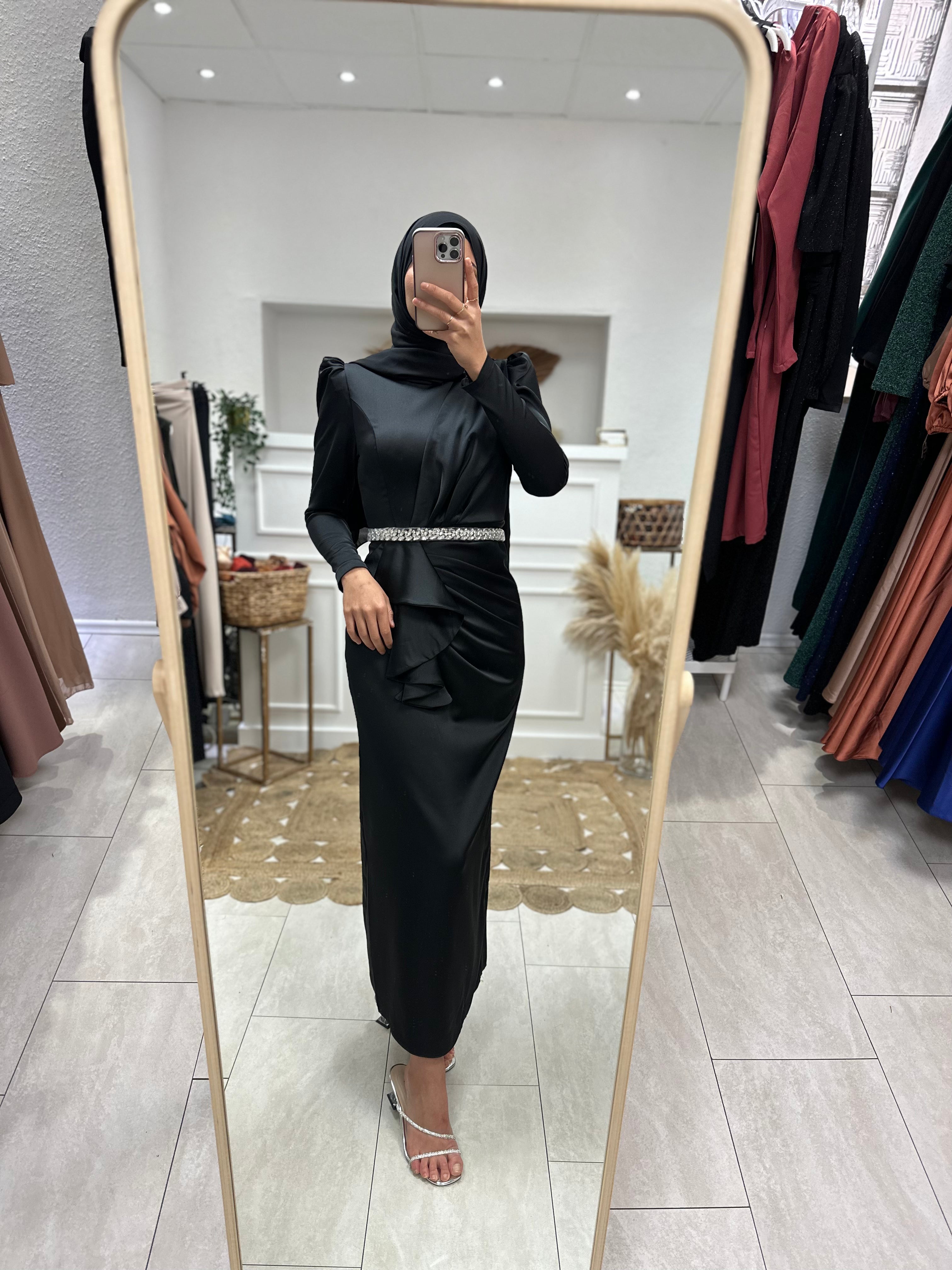 LAYAL Satinkleid