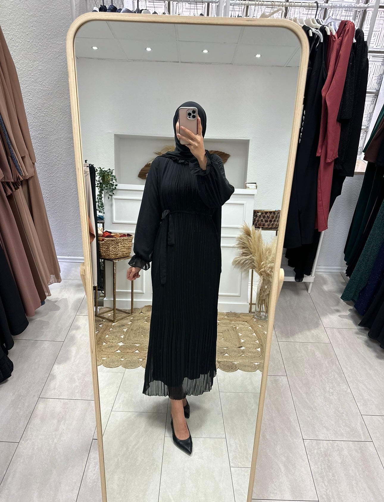 Plissiertes Kleid
